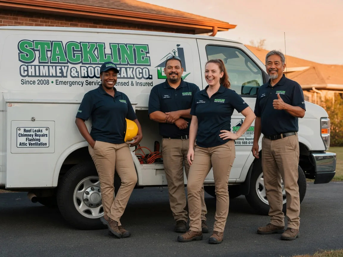 Chimney flashing repair company in Oroville, CA